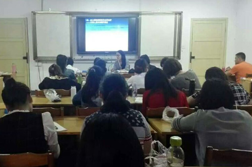 范老师培训现场